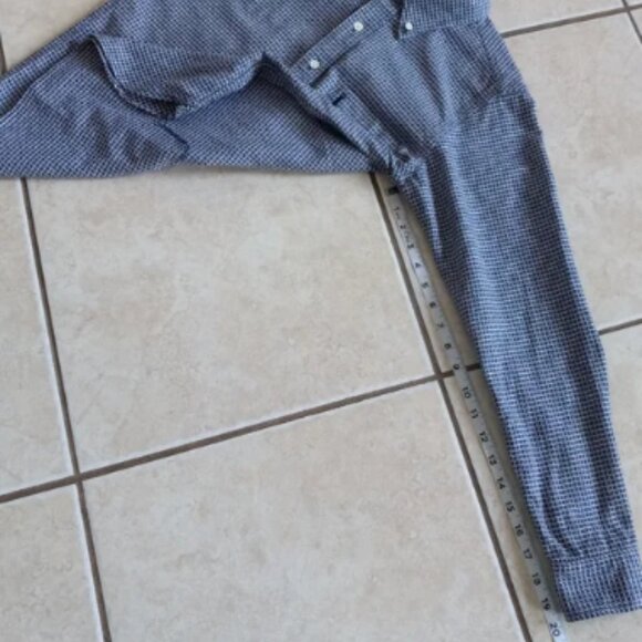 Samurai Jeans Co. Cotton Shirt Shuriken Chidori Houndstooth Made In Japan M - Picture 13 of 14